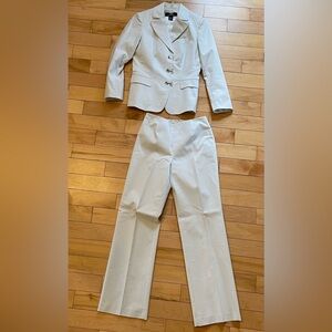 Tailor B. Moss Striped Pantsuit with Tailored Fit
